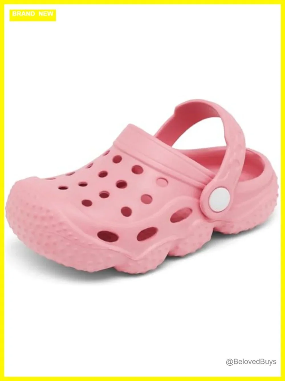 Kids Garden Clogs Lightweight Breathable Anti-Slip EVA Adjustable Sandals